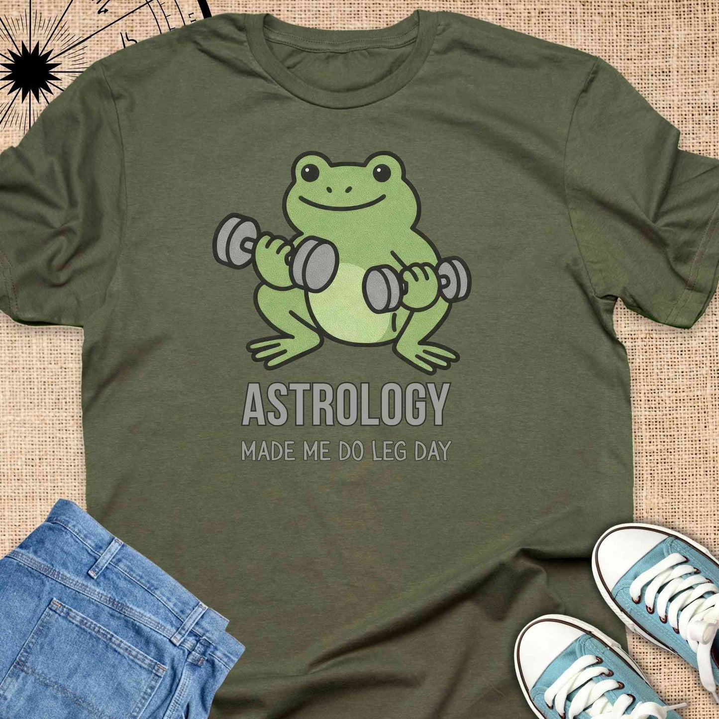 Astrology made me do leg day - Frog Version