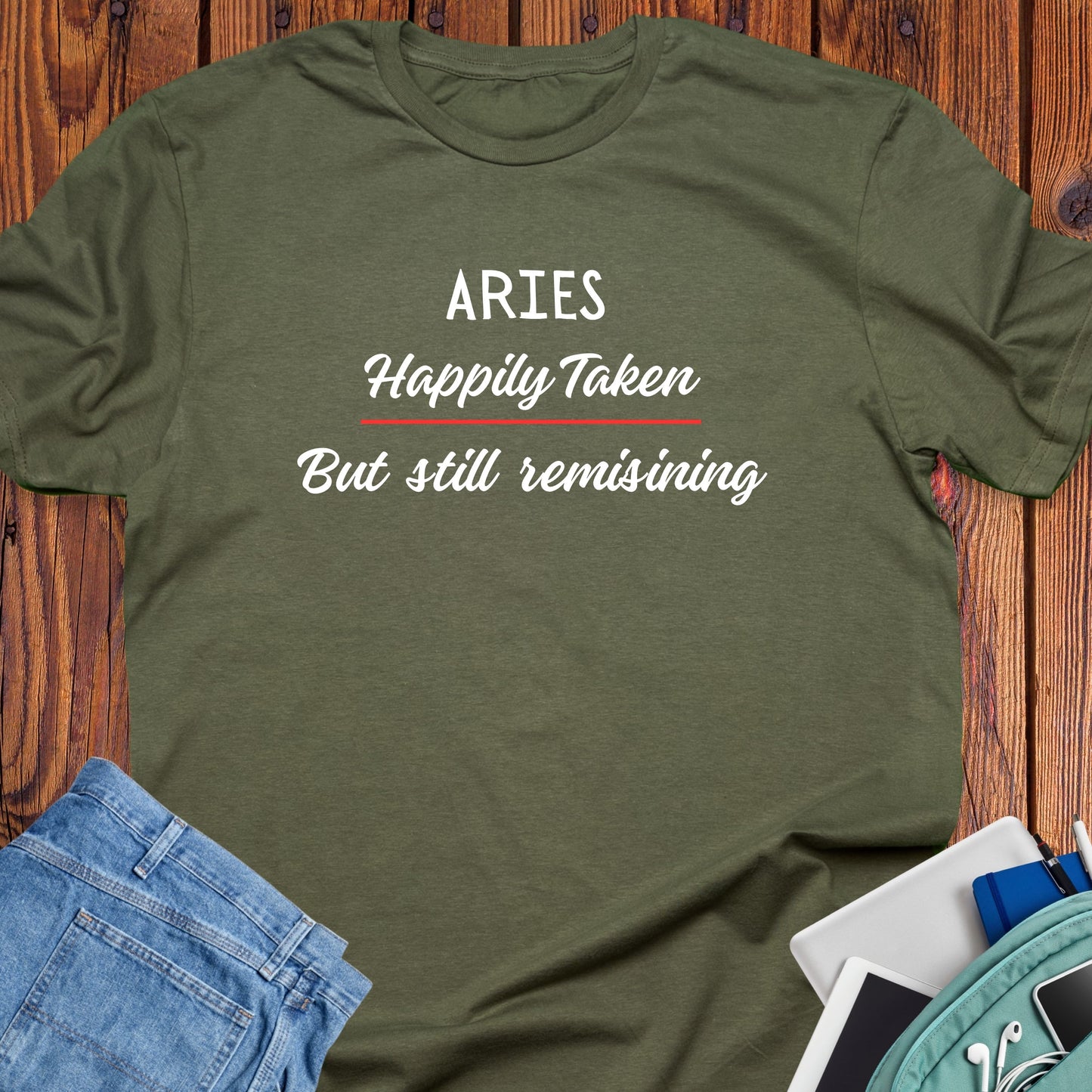 Aries happily taken