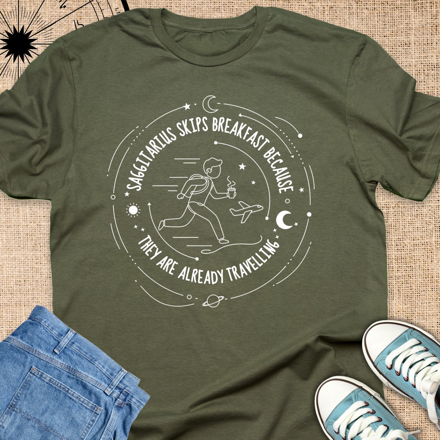 Sagittarius skips breakfast