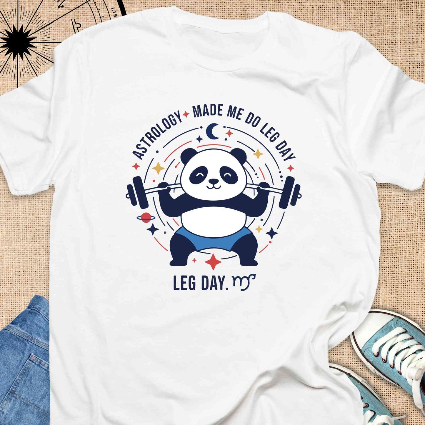 Astrology made me do leg day - Panda Version