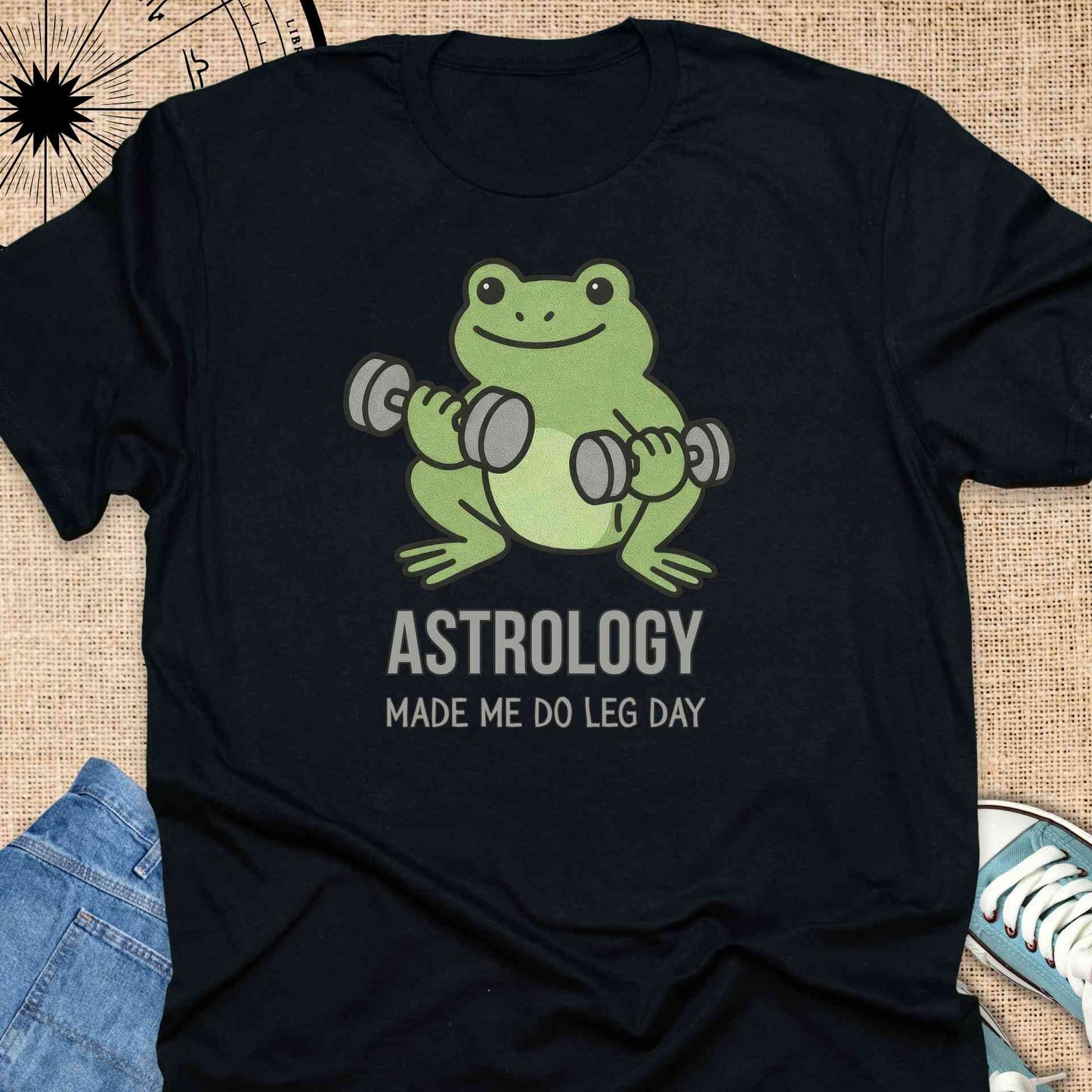 Astrology made me do leg day - Frog Version