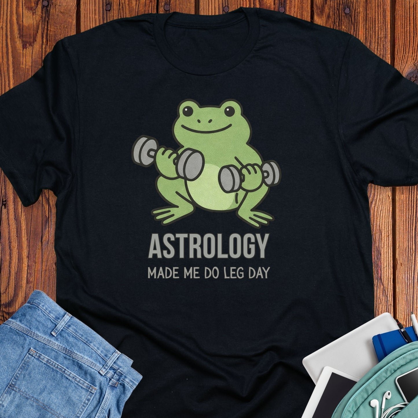 Astrology made me do leg day - Frog Version