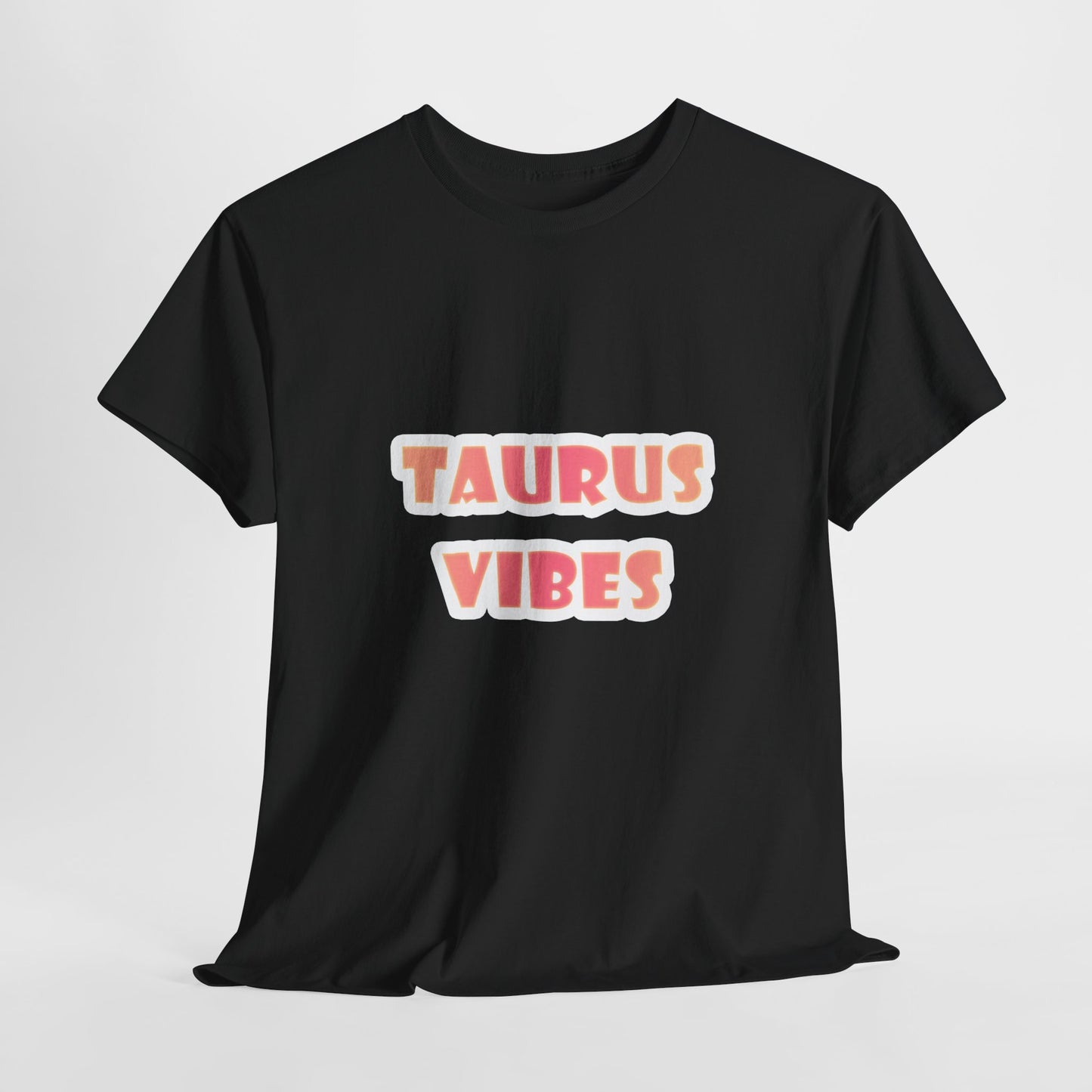Taurus Vibes Unisex Heavy Cotton Tee, Astrology Shirt, Gift for Taurus, Horoscope Tee, Zodiac Fashion, Casual Everyday Wear