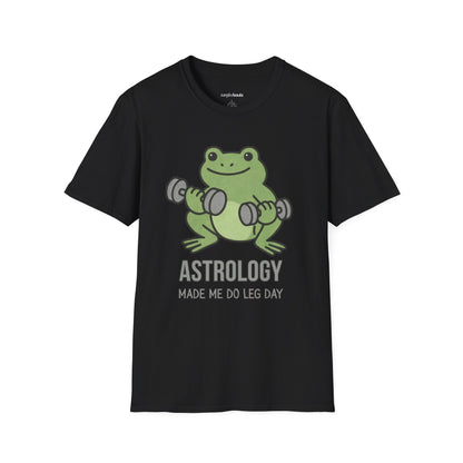 Astrology made me do leg day - Frog Version