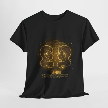 Gemini Zodiac Gold