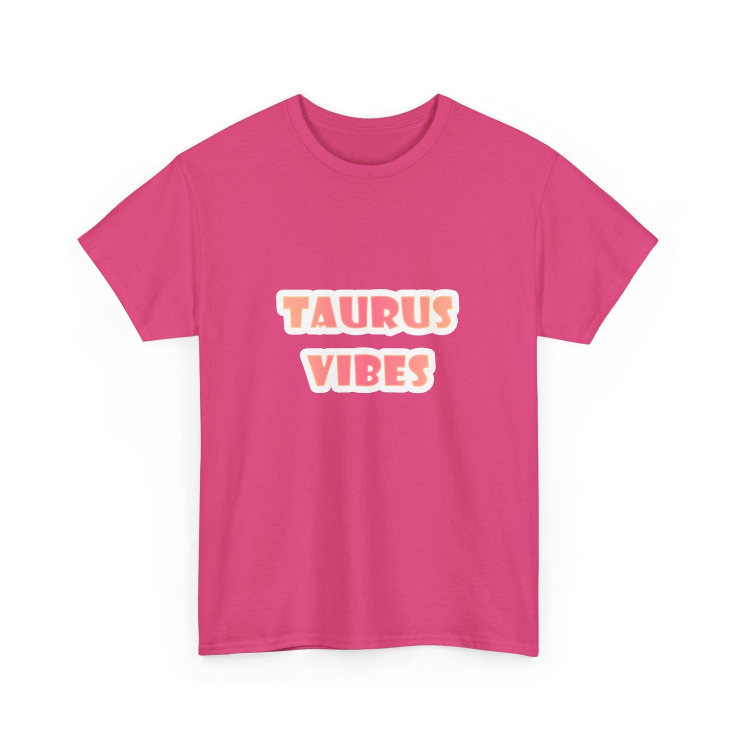 Taurus Vibes Unisex Heavy Cotton Tee, Astrology Shirt, Gift for Taurus, Horoscope Tee, Zodiac Fashion, Casual Everyday Wear