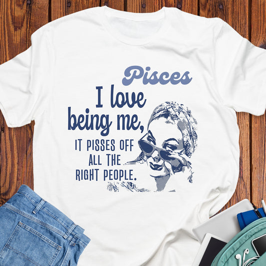 Pisces - I Love being me