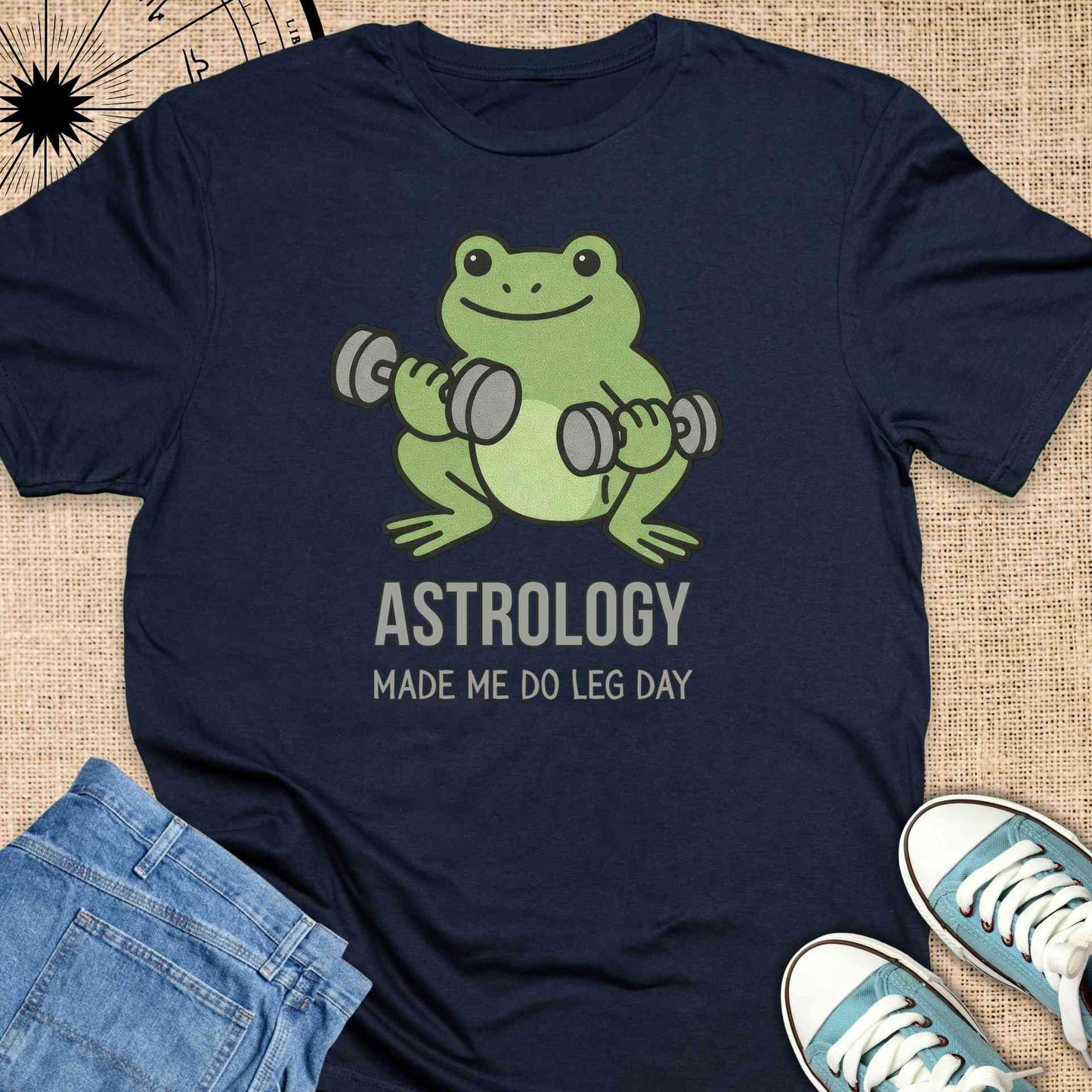 Astrology made me do leg day - Frog Version
