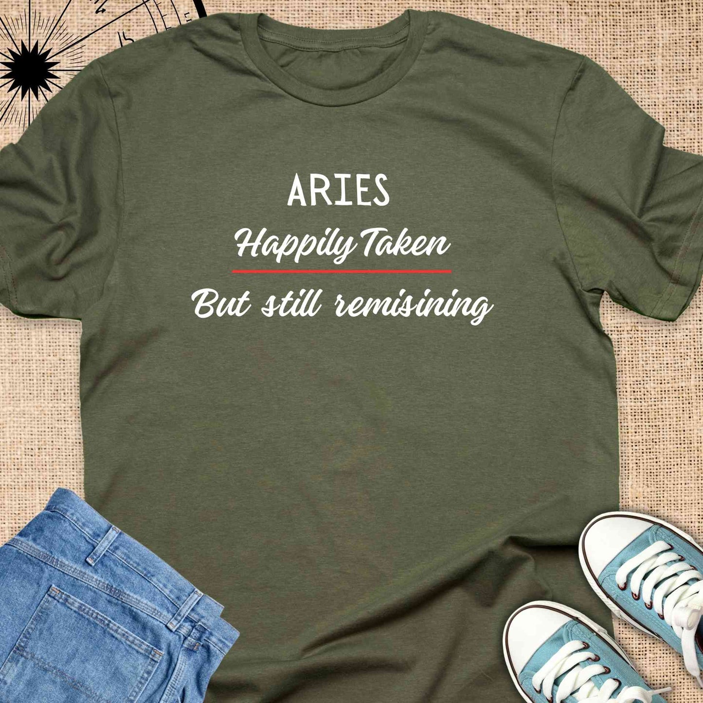 Aries happily taken
