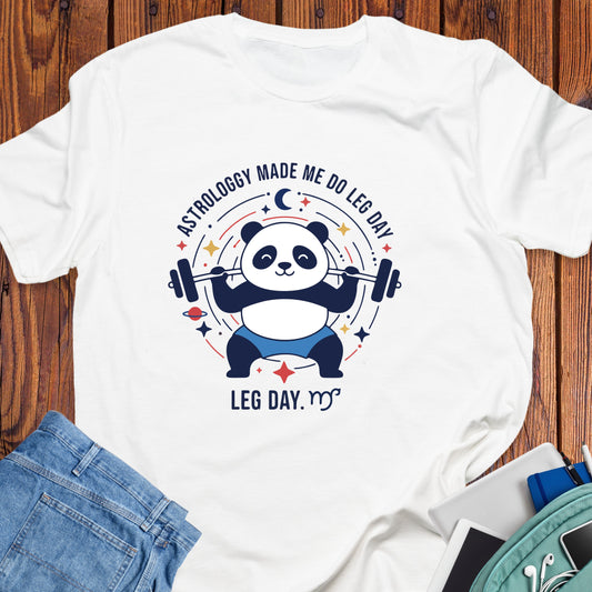Astrology made me do leg day - Panda Version